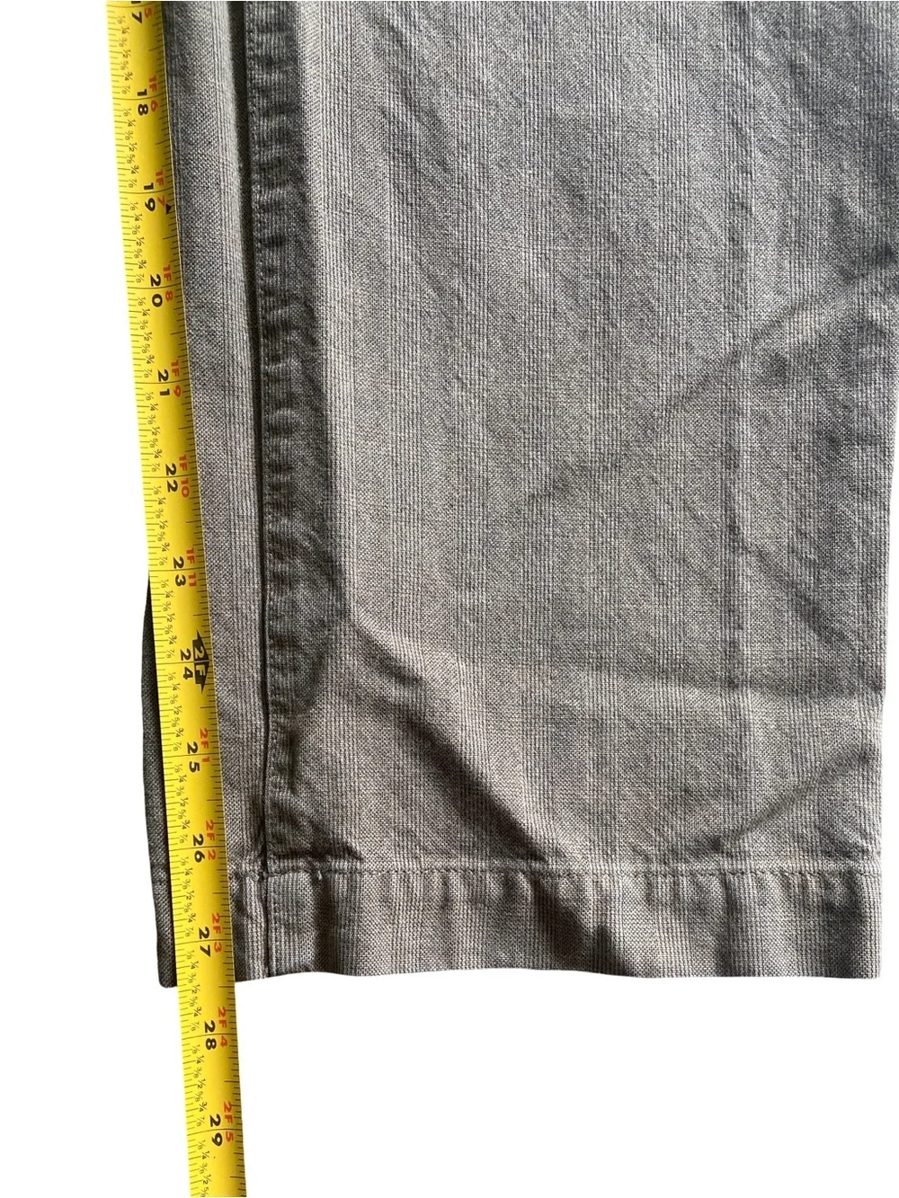 Banana Republic Vintage Straight Fit Chino Pants Men’s 35x30 Gray Brown Twill